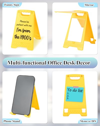 Funny Desk Shelf Decor, Patient 1900 Mini Desk Sign | Patient 1900 Sign, Funny Shelf Sign, Home Office Decor, Mini Desk Sign - style: Be Patient With Me