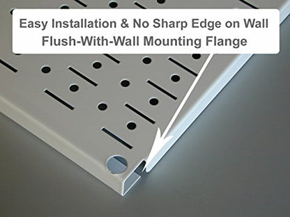Wall Control 30-P-3232G Gray Metal Pegboard Pack - color: Gray