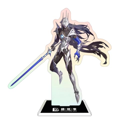 Rainteam Zenless Zone Zero Characters Acrylic Stand Figure,Colorful and Exquisite Character Design for Game Fans' Collection (Pyrois) - color: Pyrois