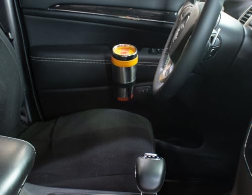 Custom Accessories Large Plastic Cup & Beverage Holder, Black, 44oz (3.5L), Pack of 2 - size: Pack of 2
