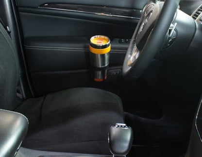 Custom Accessories Large Plastic Cup & Beverage Holder, Black, 44oz (3.5L), Pack of 2 - size: Pack of 2