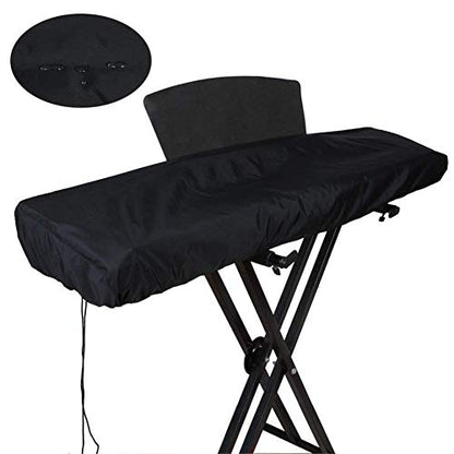 Ruibo 61 Key Keyboard Cover/Waterproof Electronic Piano Keyboard Dust Cover with Drawstring made of 420D Oxford - size: 61 Key