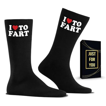 ZAGKOO Funny Socks for Men, Women - Stocking Stuffers for Men - color: Fart 1