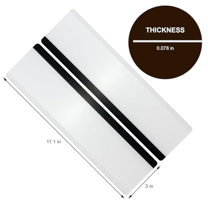 Office Desk Accessories, Monitor Memo Board, Office Supplies, for Office Decor, Women Men's Sticky Note Holder, Desk Decor, Cute Desk Accessories 1pcs Transparent Right (Right, 1) - style: Right