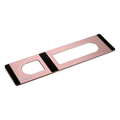 Fotodiox CraftMaster Union Tray for Apple Magic Keyboard and Apple Magic Trackpad 2 - Metal Dock Stand Controls Your iMac or Laptop Remotely, Premium Home and Office Accessory - Rose Gold - color: Rose Gold