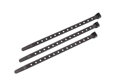 Southwire 8-Inch Heavy Duty Mountable Cable Ties, 90lb Tensile Strength, Universal Easy Zip, 100 pack, Black