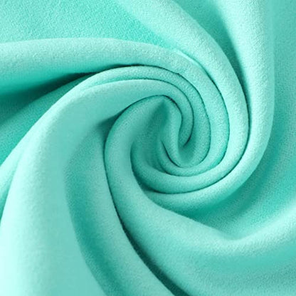 VOCOOL Microfiber Beach Chair Towel Lounge Chair Cover Soft and Quick Dry | Pool Chair Cover with Side Pockets, Chaise Lounge Towels Cover, for Holidays Sunbathing Beach Hotel Garden, Green, 85" x 30" - color: Green