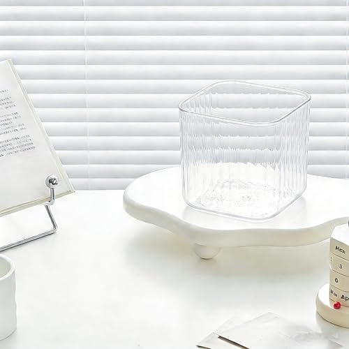 Mini Desk Trash Can Tiny Countertop Waste Basket Small Table Top Garbage Bin for Desk Top