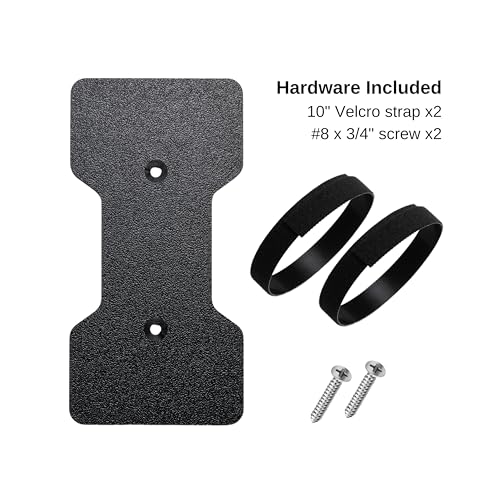 Laptop Charger Holder - Mount for Charging Brick - Power Supply Holder for Desk - 3D Printed Power Brick Mount - Universal Organizer for Laptop Charger and Cables