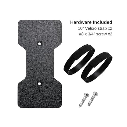 Laptop Charger Holder - Mount for Charging Brick - Power Supply Holder for Desk - 3D Printed Power Brick Mount - Universal Organizer for Laptop Charger and Cables