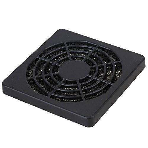60mm Black Plastic Case Fan Filter Guard Grill or Cover PC Computer Pack of 5