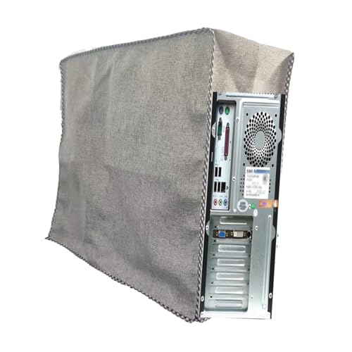 Computer CPU Dust Cover PC Protection Tower Case Waterproof Scratch Resistant Host Case for Most Computer (17.71Lx8.66Wx17.71H)