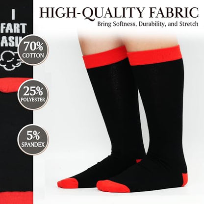 ZAGKOO Funny Socks for Men, Women - Stocking Stuffers for Men - color: Fart 2