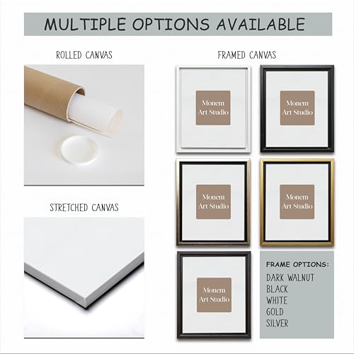 Monem Art Video Game Canvas - Controller Evolution Print - Geeky & Gamer Art - Minimal Gaming Consoles Wall Design - Great Game Room or Boy's Bedroom Wall Decor - Available in 8x10 to 30x40