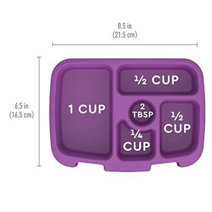 Bentgo Kids Tray with Transparent Cover (Purple) - color: Purple