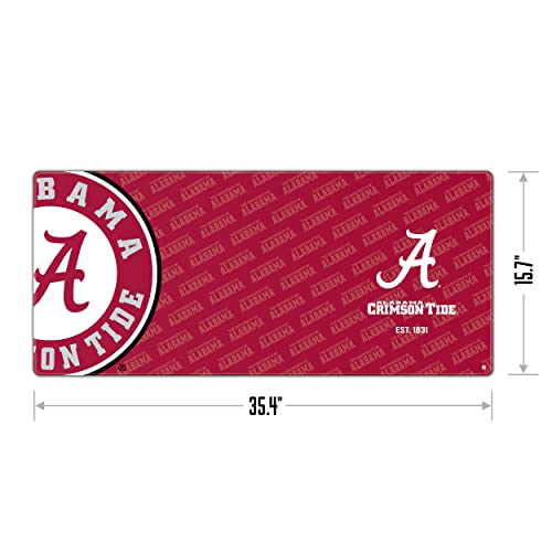 YouTheFan NCAA Alabama Crimson Tide Logo Series Desk Pad - style: Alabama Crimson Tide