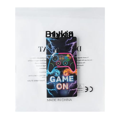 B1ykin Sticky Notes Set - 550 Sheets Writing Pad Light Video Game Design | Self-Stick Notes Pages, Teacher Appreciation Gift, School Office Supplies, Level Up Video Game Design