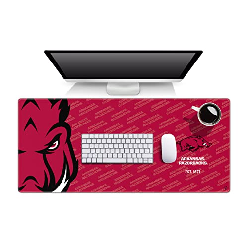 YouTheFan NCAA Arkansas Razorbacks Logo Series Desk Pad - style: Arkansas Razorbacks