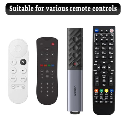 12 Pcs Remote Control Holder Wall Mount, White Self Adhesive Wall Organizer, TV Remote Holder Wall Pen Holder for Home, Office, School