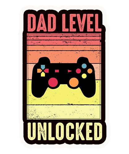 Gaming Funny Gamer Sticker, 5 inches - Wall, Car Bumper Sticker, Decal Waterproof Removable (I) - color: I