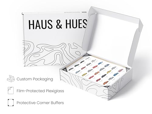 HAUS AND HUES Race Car Poster - Super Car Poster - Made in The USA - Beige Frame 12x16 - color: Sports Car, size: 12"L x 16"W, style: Beige Framed