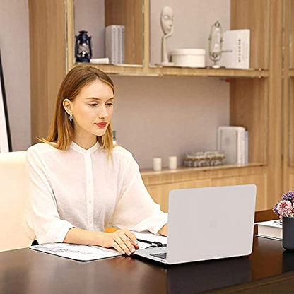 MOSISO Compatible with MacBook Air 13 inch Case M1 2021 2020 2019 2018 Release A2337 A2179 A1932 Touch ID, Plastic Hard Shell Cover&Keyboard Cover for MacBook Air 13.3 inch Case M1, Rock Gray - color: Rock Gray