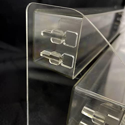 Sunglasses Organizer Clear Eyeglasses Display Case Sticker Display Tray Box For Glasses Tabletop Holder Stand (5 layer) - style: 5t