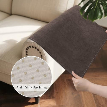 Couch Arm Covers Sofa Arm Covers Set of 2, Waterproof Couch Cover Armchair Cover for Recliner, Non Slip Sofa Headrest Covers Armrest Cover Couch Slipcover Protector, Coffee - color: Coffee