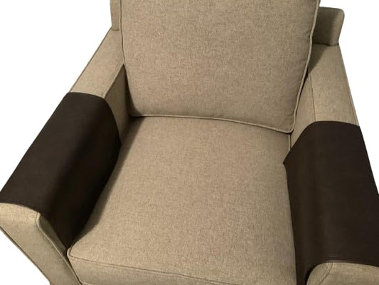 Bittlemen. Co. Armrest Cover for Furniture Slipcovers Furniture Protectors Home Decor Sofas Loveseats Theater Chairs Office Chairs Recliners RV's Housewarming Gifts (Chocolate Brown) - color: Chocolate Brown