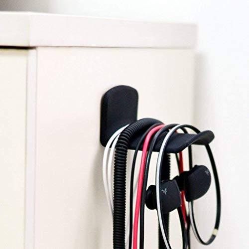 Avantree Neetto HS907 - Headphone Hanger Holder Wall Mount, Headset Hook Under Desk, Universal - size: Small