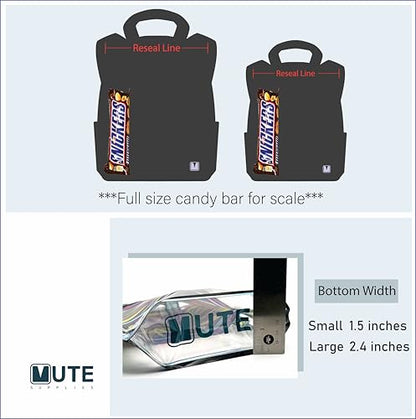 20 Pack Goodie Bags for Kids Birthday Party Supplies - Bulk Gift Bag for Favors, Food, and Candy with Resealable Ziplock Seal (Monster Jam/Small) - color: Monster Jam/Small
