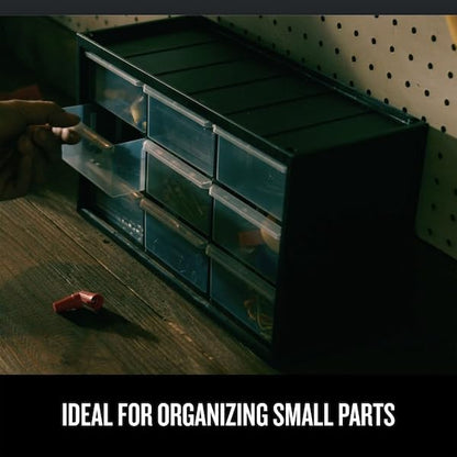 CRAFTSMAN Plastic Storage Organizer Bin System, 9 Compartment, Modular, Home Office (‎CMST40709) - size: 1 Count (Pack of 1), style: 9 Bins