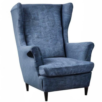 KRFOONN Wingback Chair Covers Slipcovers 2 Piece Stretch Wing Chair Covers Spandex Slipcovers Wingback Sofa Covers Armchair Covers Non-Slip Furniture Protector, 04 - color: 04