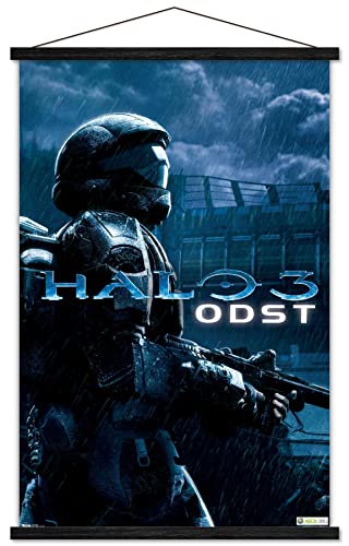 Trends International Halo: ODST - Key Art Wall Poster, 22.375" x 34", Premium Print and Black Hanger Bundle - style: Premium Print and Black Hanger Bundle