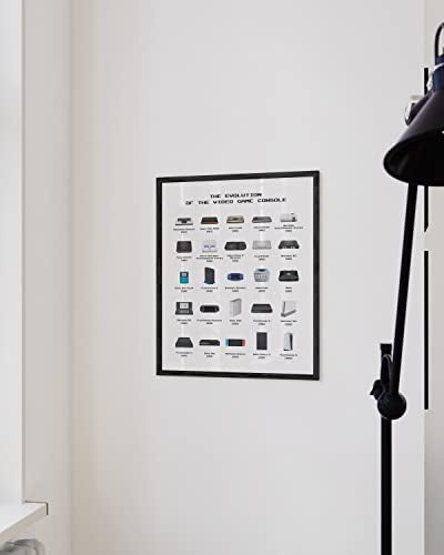 HAUS AND HUES Video Game Wall Art Posters for Boy's Room - UNFRAMED (Console, 12x16) - color: Console, size: 12"L x 16"W, style: Unframed
