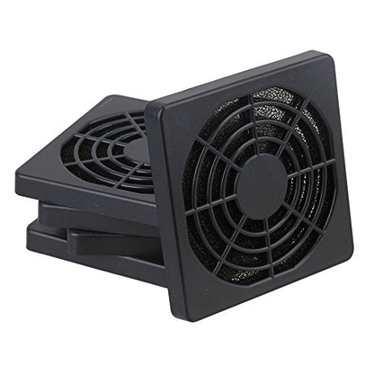 60mm Black Plastic Case Fan Filter Guard Grill or Cover PC Computer Pack of 5