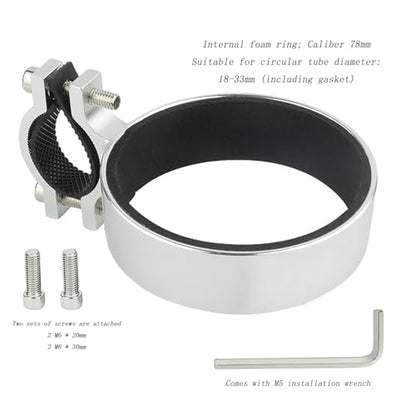 Aluminium Alloy Bicycle Cup Holder with Installation Tools Secure Clip On Water Bottle Holder Cycling Accessories Suitable for Mountain and Folding Bike