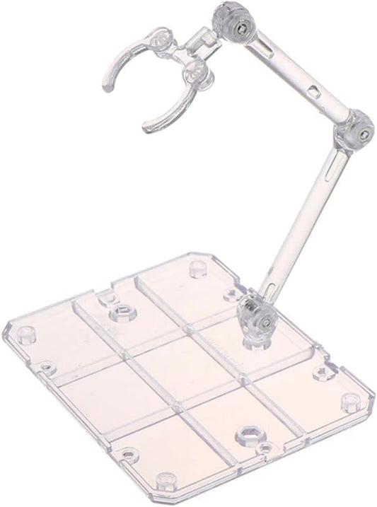 Action Figure Stand, Doll Model Display Holder Base Doll Support Stand Compatible with HG RG SD SHF Gundam 1/144 Toy Collectible Display and Storage