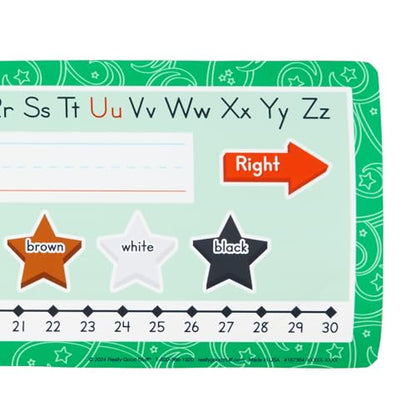 Really Good Stuff Stars and Swirls Desktop Helpers - Set of 24 - color: Stars & Swirls