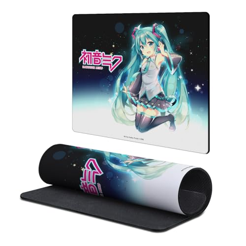 Head Case Designs Officially Licensed Hatsune Miku Night Sky Graphics 9.84 x 11.81 x 0.12 inches (250 x 300 mm) - S Gaming Office Desk PC Keyboard Mouse Mat Pad - color: Night Sky, size: 9.84 x 11.81 x 0.12 inches (250 x 300 mm) - S