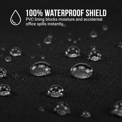 DigitalDeckCovers Printer Dust Cover for Brother MFC-J1010DW / J1012DW / J1170DW – Heavy Duty Printer Protector, Water-Resistant, Antistatic, Black Fabric – Protects from Dust, Spills & Scratches