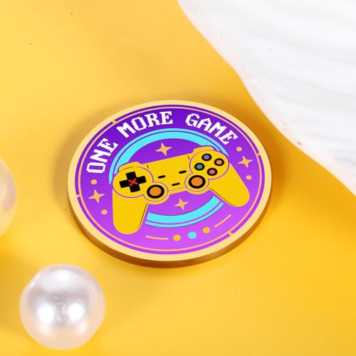 Valentines Day Funny Gift for Gamers Sons Boys Girls Men Women Decision Maker for Game Lover Fan Stress-Relieving Gaming Accessories for Birthday, Christmas Stocking Stuffer - color: Purple