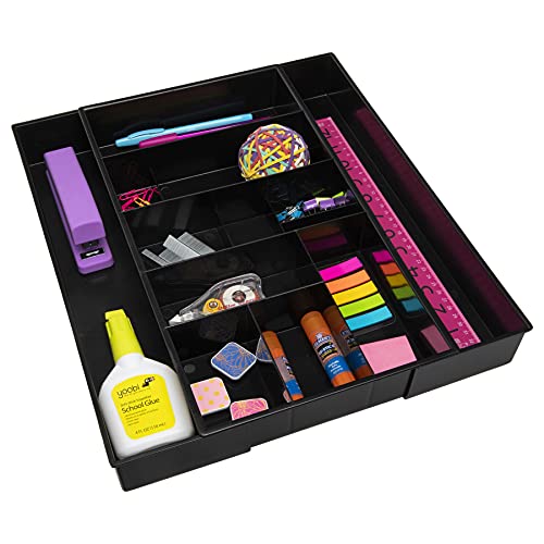 Dial Industries Expandable Office Drawer Desk Organizer Storage Tray - style: Office