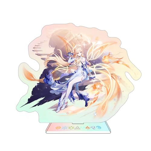 Rainteam Characters Acrylic Stand Figure,Colorful and Exquisite Character Design for Game Fans' Collection (Nicole Reeyn) - color: Nicole Reeyn