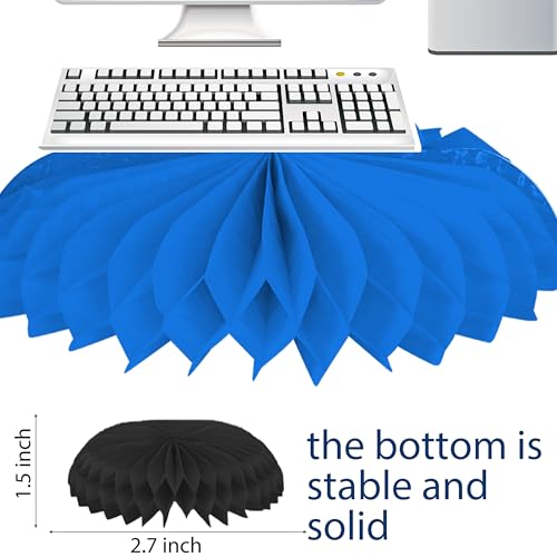 11pcs Computer Theme Party Honeycomb Centerpieces Computer Birthday Party Centerpiece Decorations for Intelligence Theme Birthday Party Baby Shower Supplies