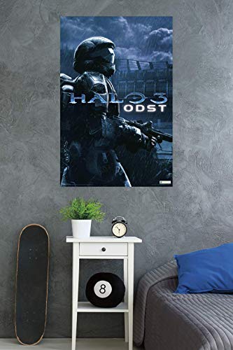 Trends International Halo: ODST - Key Art Wall Poster, 22.375" x 34", Premium Poster & Clip Bundle - color: Premium Poster & Clip Bundle, size: 34"L x 22.4"W