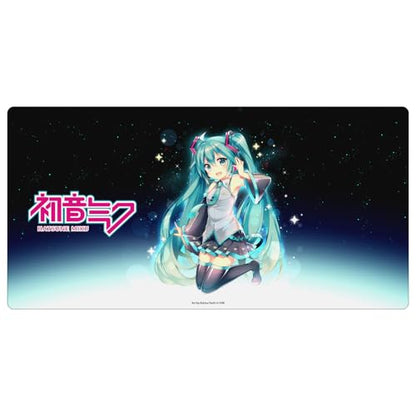 Head Case Designs Officially Licensed Hatsune Miku Night Sky Graphics 23.62 x 11.81 x 0.12 inches (600 x 300 mm) - L Gaming Office Desk PC Keyboard Mouse Mat Pad - color: Night Sky, size: 23.6" x 11.8"