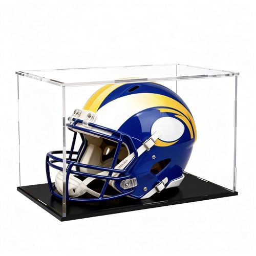 Acrylic Display Case for Mini Hermet, Clear Collectible Display Box with Matte Black Base, Dustproof Acrylic Showcase, Easy Self Assembly Storage Boxes for Art Figurine and Action Figures - size: 7.5 x 5.5 x 5.5 inch