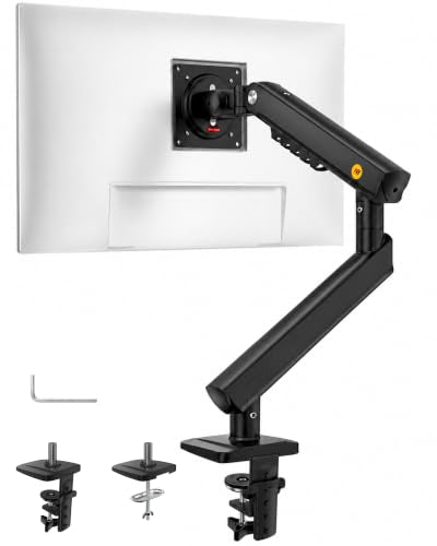 NB SmooVex™ Monitor Mount, Monitor Stand fits up to 32 Inch, Mechanical Spring Mount, VESA 75/100 mm, Model-A5(Black) - color: Black