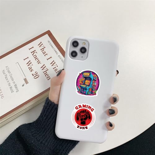 100Pcs Video Game Stickers, Multicolor Vinyl Waterproof Gaming Stickers for Boys, Teens, Men, Adults - style: Gaming Stickers